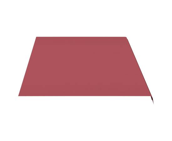 Pânză de rezervă pentru copertină, roșu vișiniu, 5x3 m, 4 image