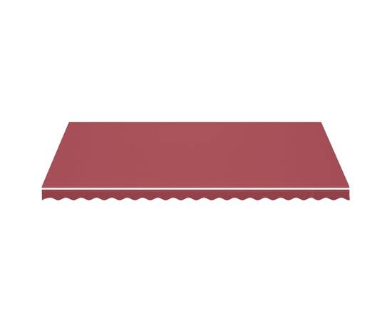Pânză de rezervă pentru copertină, roșu vișiniu, 5x3 m, 3 image