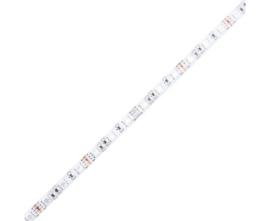 Birou cu lumini led alb extralucios 97x90x45 cm lemn compozit, 10 image