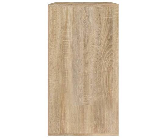 Dulap de cosmetice, stejar sonoma, 80x40x75 cm, lemn prelucrat, 5 image