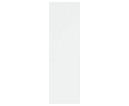 Raft de perete, alb, 85x16x52,5 cm, lemn compozit, 6 image