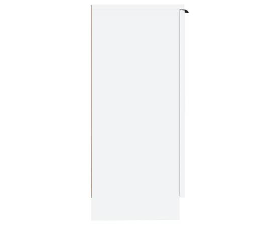 Servante, 2 buc., alb, 30x30x70 cm, lemn compozit, 8 image