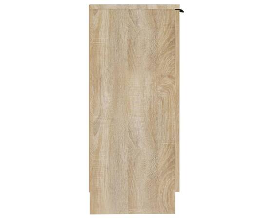 Servante, 2 buc., stejar sonoma, 30x30x70 cm, lemn compozit, 8 image