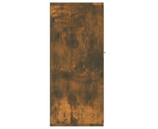 Servantă, stejar fumuriu, 88x30x70 cm, lemn prelucrat, 6 image