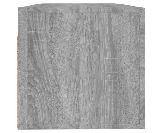 Dulap de perete, gri sonoma, 100x36,5x35 cm, lemn prelucrat, 6 image