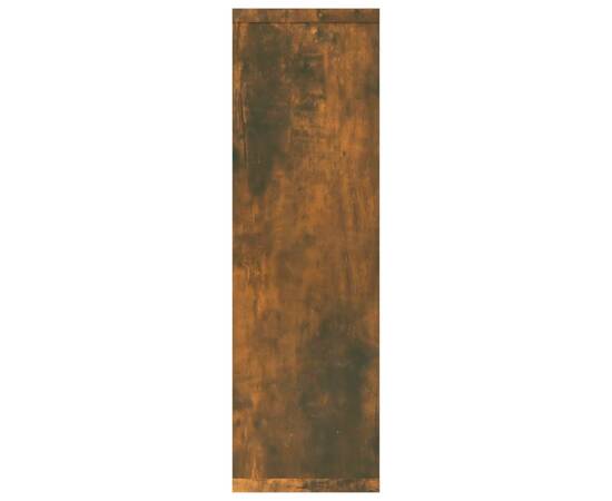 Raft de perete, stejar fumuriu, 85x16x52,5 cm, lemn compozit, 6 image