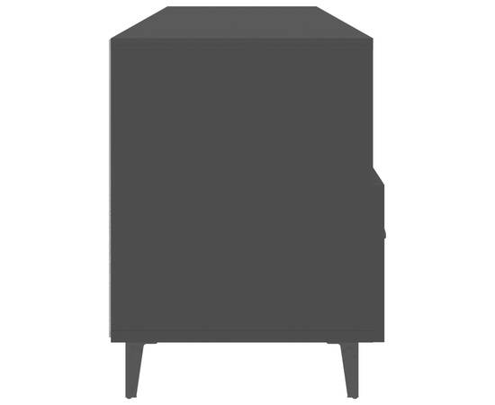 Comodă tv, negru, 102x35x50 cm, lemn compozit, 7 image
