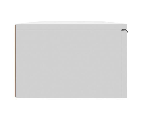 Dulap de perete, alb, 68x30x20 cm, lemn compozit, 8 image