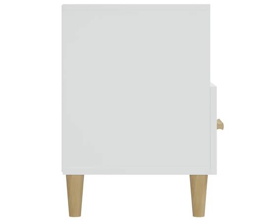 Comodă tv, alb, 102x36x50 cm, lemn compozit, 8 image