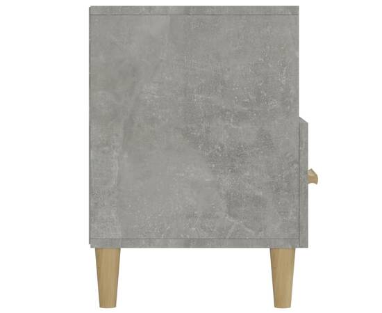 Comodă tv, gri beton, 102x36x50 cm, lemn compozit, 8 image