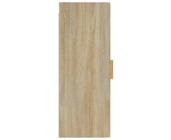 Dulap de perete, stejar sonoma, 34,5x34x90 cm, lemn compozit, 8 image