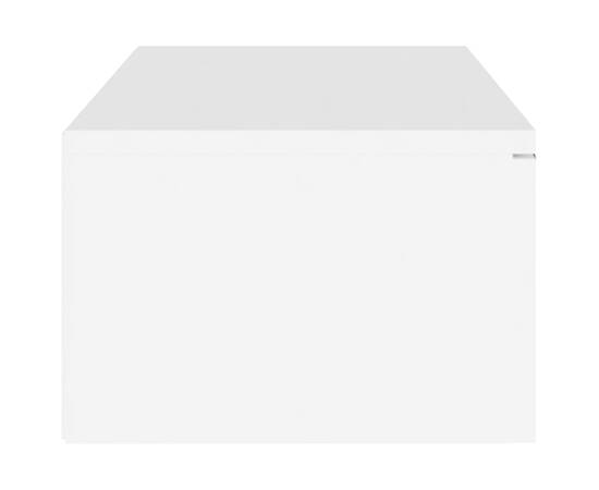 Dulap de perete, alb, 102x30x20 cm, lemn compozit, 7 image