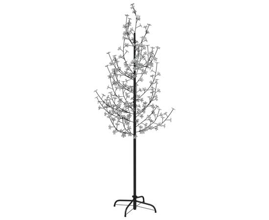 Copac cu flori de cireș cu led, 220 led-uri alb calde, 220 cm, 2 image
