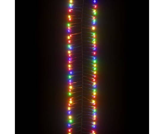 Instalație tip cluster cu 1000 led-uri, multicolor, 20 m, pvc, 4 image
