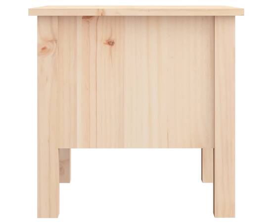 Masă laterală, 40x40x39 cm, lemn masiv de pin, 8 image