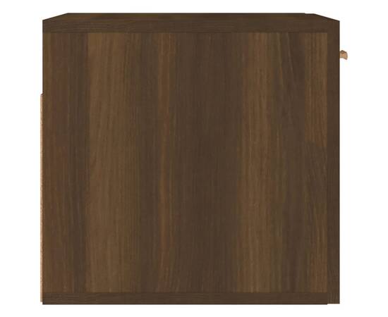 Dulap de perete, stejar maro, 80x35x36,5 cm, lemn compozit, 6 image