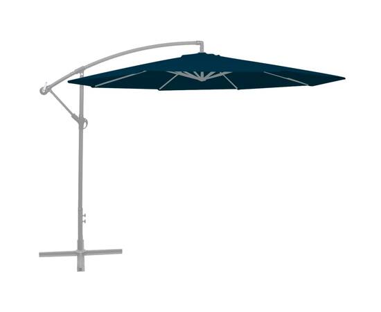 Pânză de schimb umbrelă de soare consolă, albastru, 300 cm, 2 image