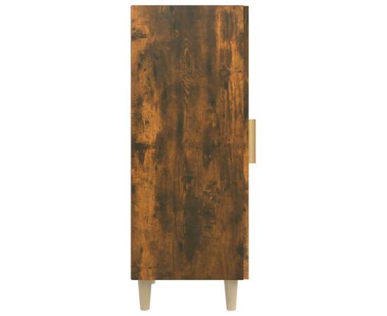 Servantă, stejar fumuriu, 34,5x34x90 cm, lemn compozit, 8 image