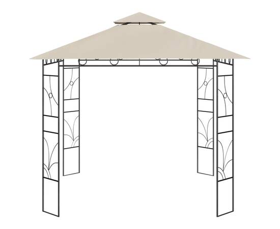 Pavilion, crem, 3x3x2,7 m, 160 g/m², 3 image