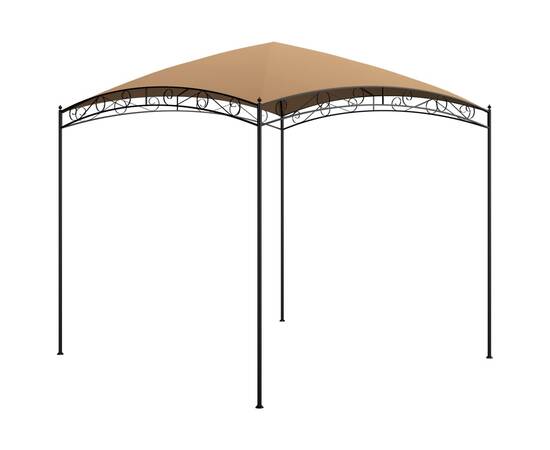 Pavilion, gri taupe, 3 x 3 x 2,65 m, 180 g/m²