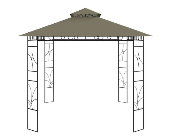 Pavilion, gri taupe, 4x3x2,7 m, 160 g/m², 4 image