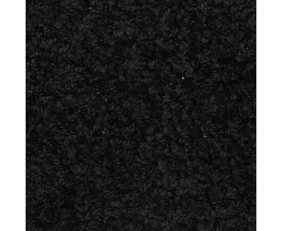 Covor pentru trepte scări, 15 buc., negru, 65x25 cm, 5 image