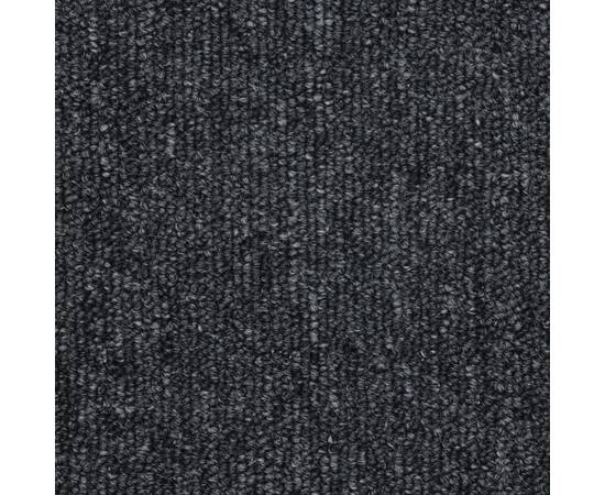 Covorașe pentru trepte scară, 15 buc., antracit, 56x17x3 cm, 5 image