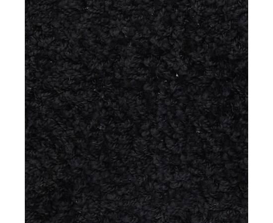 Covorașe pentru trepte scară, 15 buc., negru, 56x20 cm, 5 image