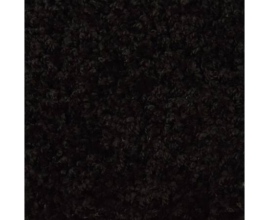 Covorașe de trepte de scară, 15 buc., negru, 65 x 25 cm, 5 image