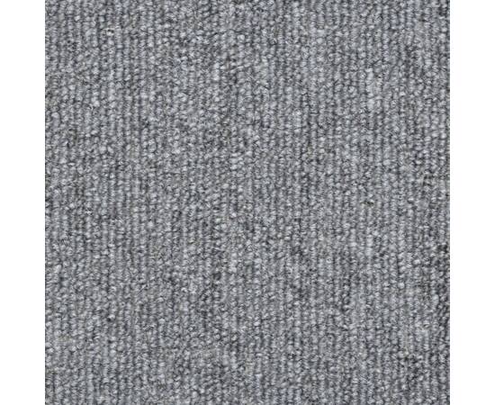 Covorașe de scară, 10 buc., gri deschis, 65x28 cm, 7 image