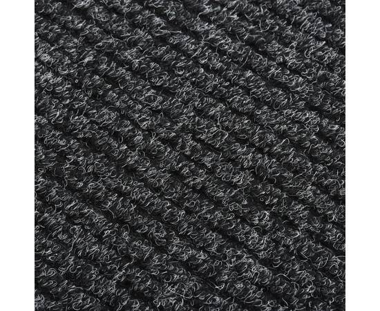 Covor traversă de captare a murdăriei, antracit, 100x150 cm, 2 image