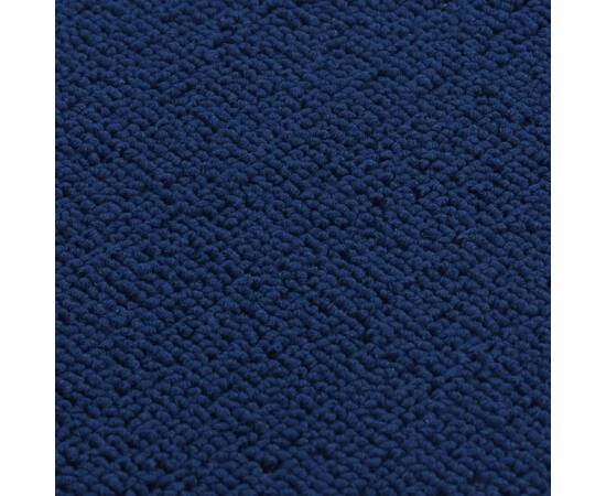 Covorașe de scări, 15 buc., bleumarin, 75x20 cm, dreptunghiular, 5 image