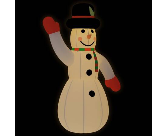 Om de zăpadă gonflabil cu led-uri, 370 cm, 2 image