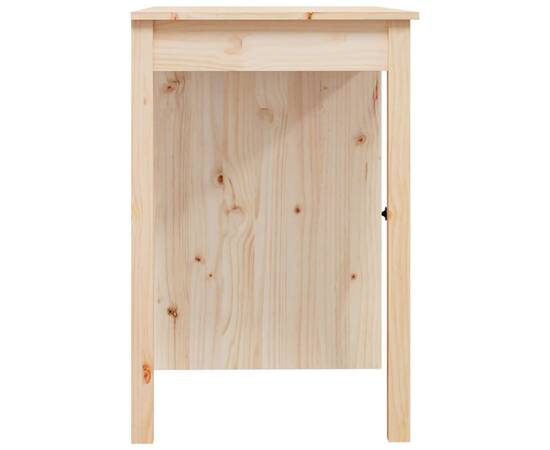 Birou, 100x50x75 cm, lemn masiv de pin, 8 image