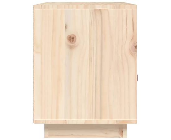 Noptieră, 40x34x45 cm, lemn masiv de pin, 8 image