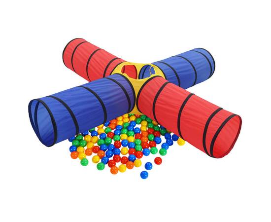 Cort de joacă pentru copii cu 250 bile, multicolor, 2 image