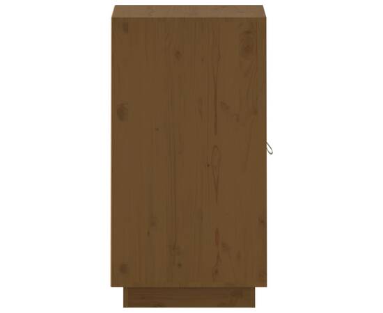 Servantă, maro miere, 34x40x75 cm, lemn masiv de pin, 5 image