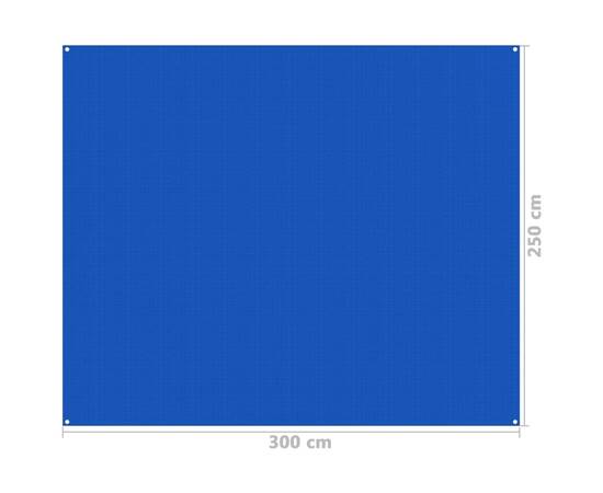 Covor pentru cort, albastru, 250x300 cm, 4 image