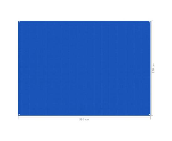 Covor pentru cort, albastru, 250x350 cm, 4 image