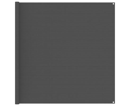 Covor pentru cort, negru, 200x400 cm