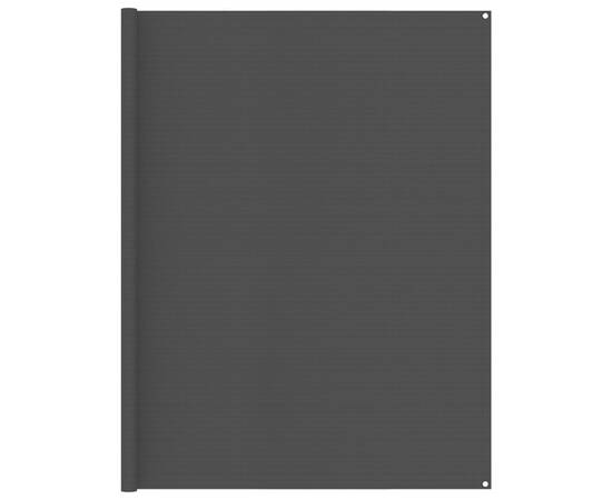 Covor pentru cort, negru, 250x450 cm