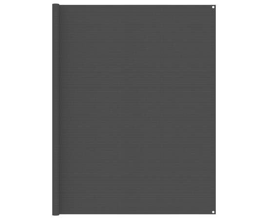 Covor pentru cort, negru, 250x550 cm