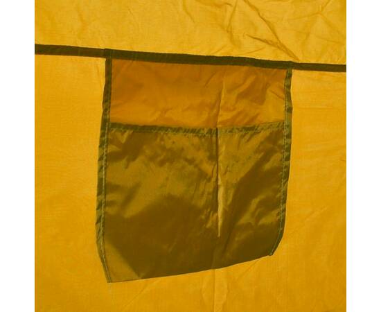 Toaletă portabilă pentru camping, cu cort, 10+10 l, 3 image