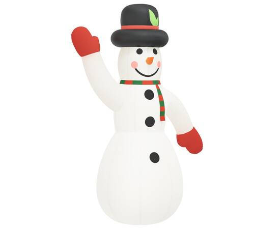 Om de zăpadă gonflabil pentru crăciun, cu led-uri, 1000 cm, 3 image