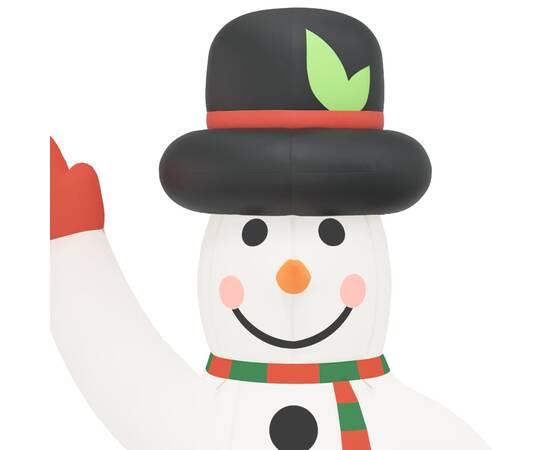 Om de zăpadă gonflabil pentru crăciun, cu led-uri, 1000 cm, 6 image