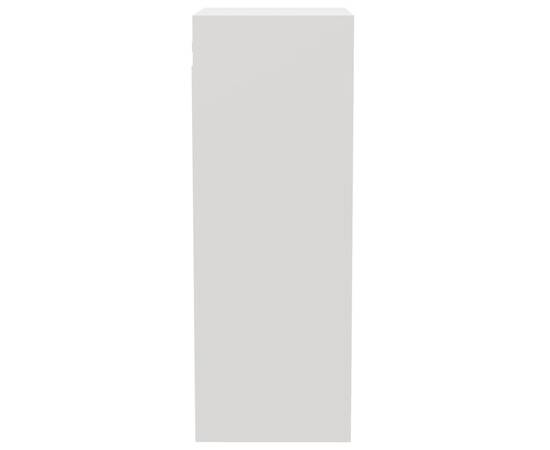 Dulap de perete, alb, 32,5x34,5x90 cm, lemn prelucrat, 10 image