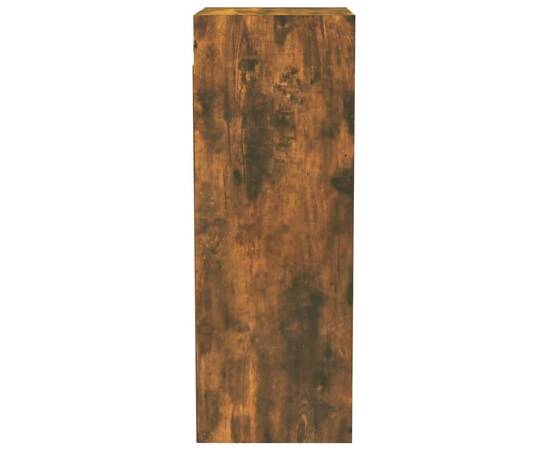 Dulap de perete, stejar fumuriu, 32,5x34,5x90 cm lemn prelucrat, 10 image
