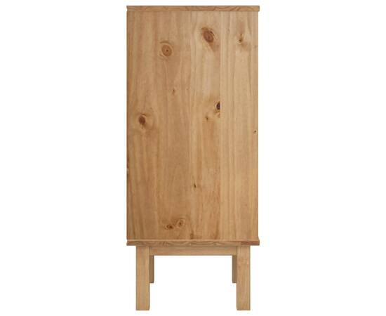 Comodă cu sertar, 46x39,5x90 cm, lemn masiv de pin, 5 image