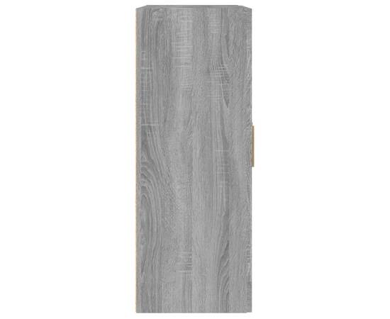 Dulap de perete, gri sonoma, 69,5x32,5x90 cm, lemn prelucrat, 7 image