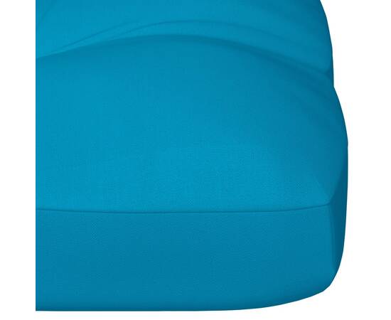 Pernă canapea din paleți, albastru, 120 x 40 x 12 cm, 4 image